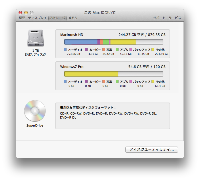 知らない間に空き容量が減っている問題 第1回 Mac修理アースト