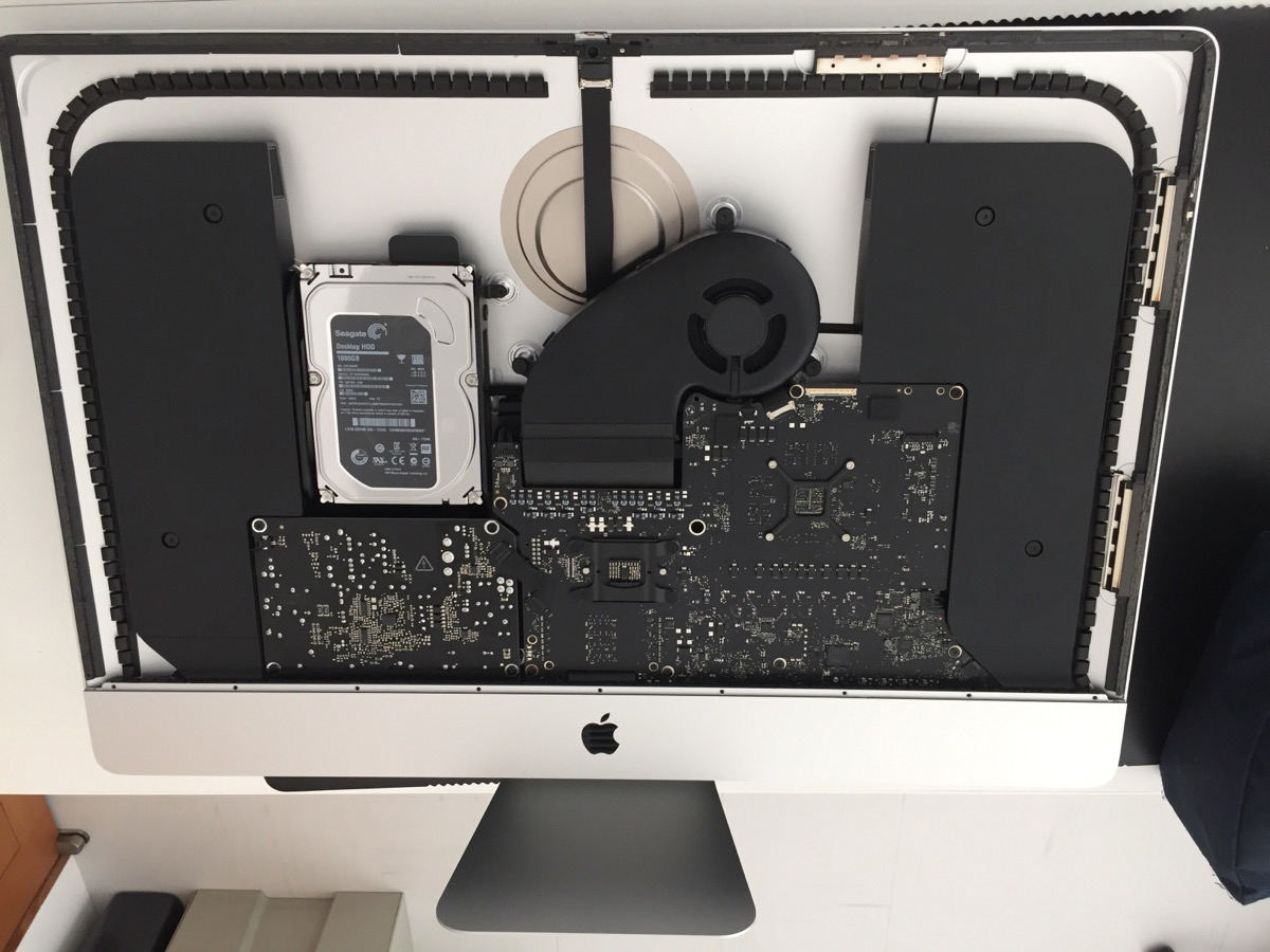 出張レポート：iMacのHDDをSSDに換装する (神奈川県藤沢市) | Mac修理 