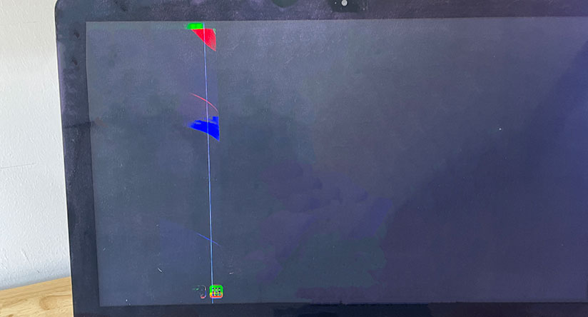 モニターに帯状の縦線が入っている／液晶パネル交換【iMac No.22 ...